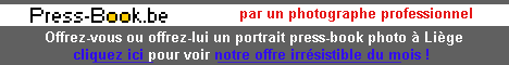 R�alisation de press-book et portraits photos en studio